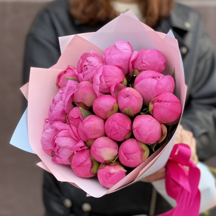 21 розовый пион Флеминг